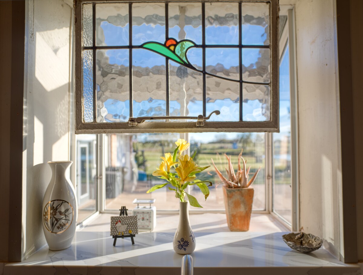 Sunlit window