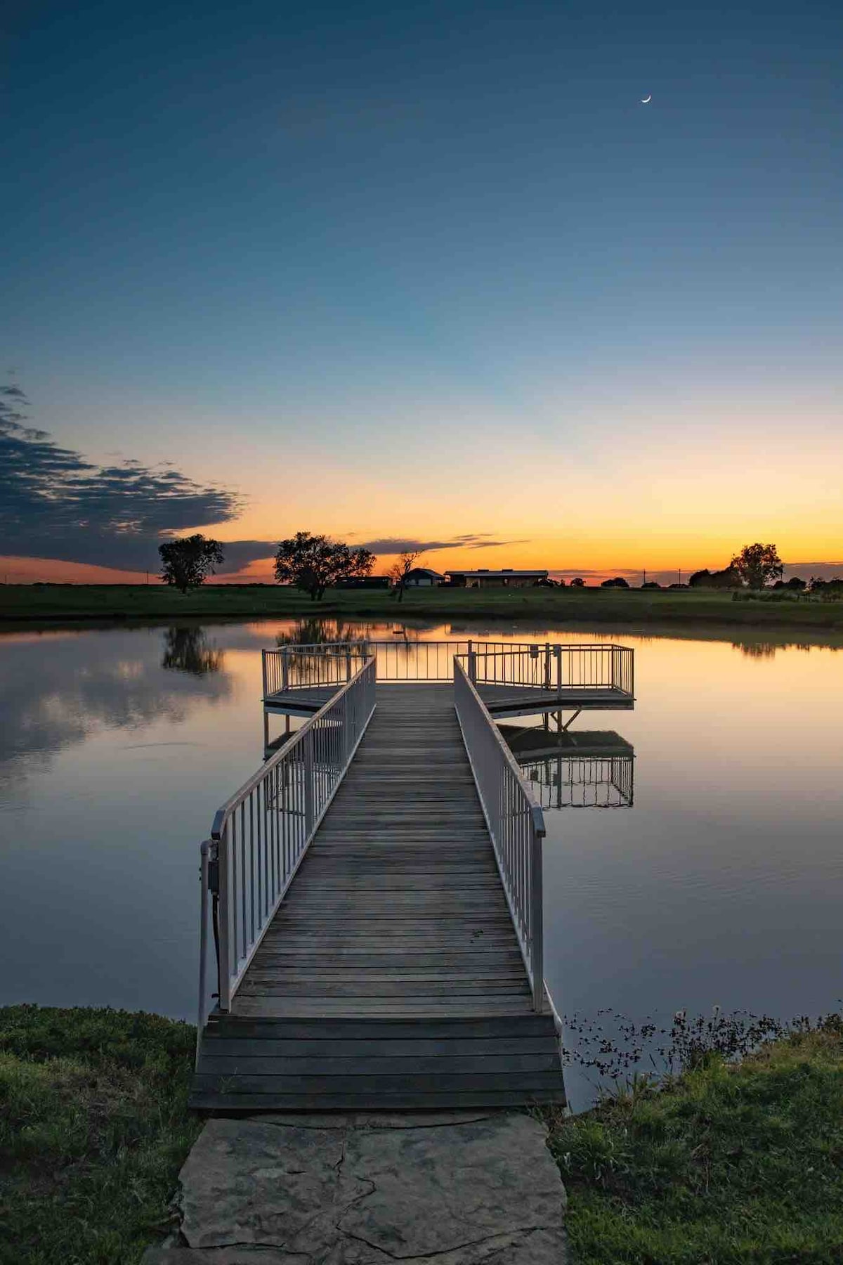 Dock at dusk