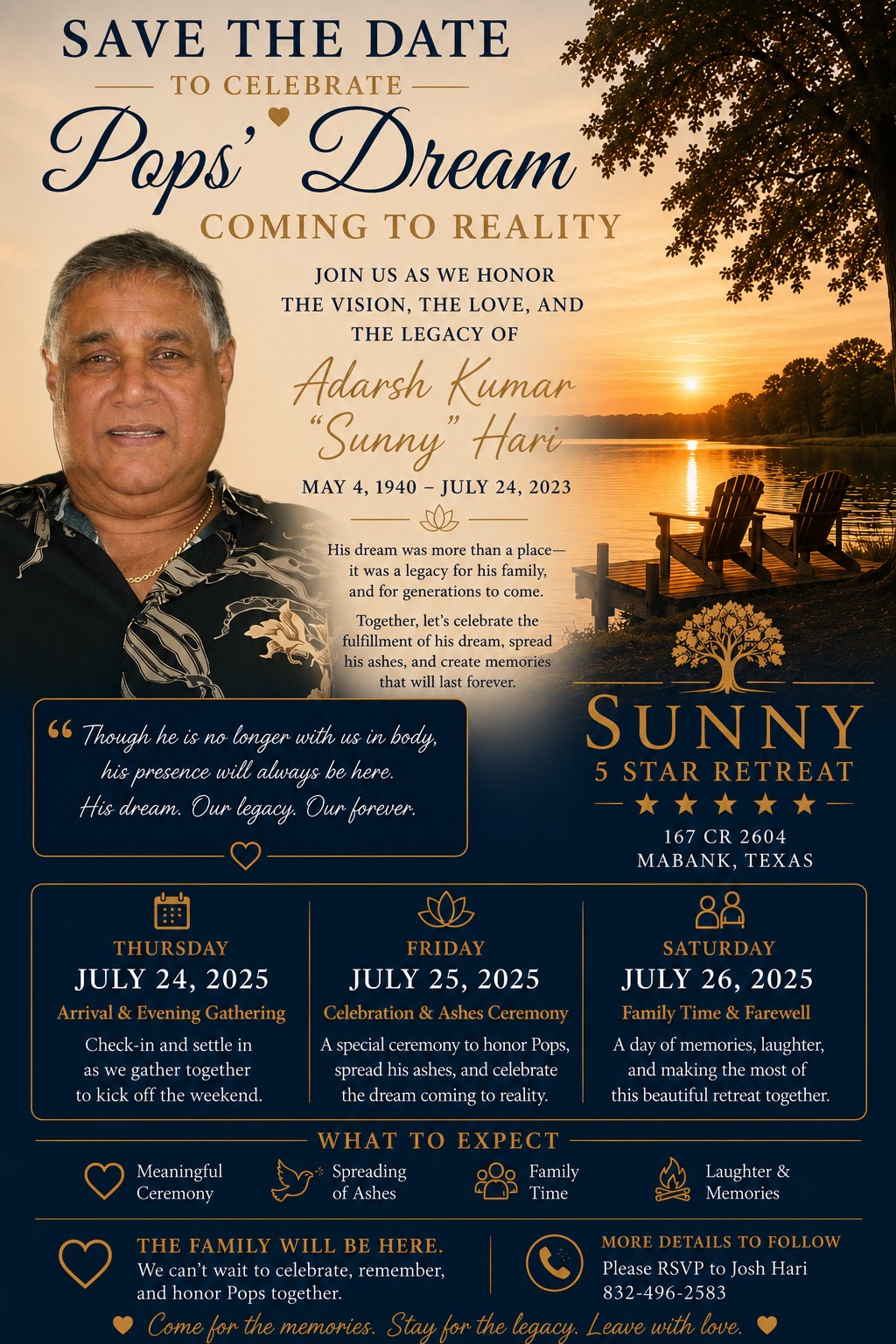 An annual celebration of legacy
